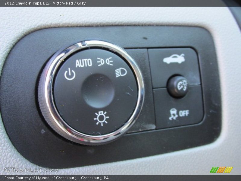 Controls of 2012 Impala LS