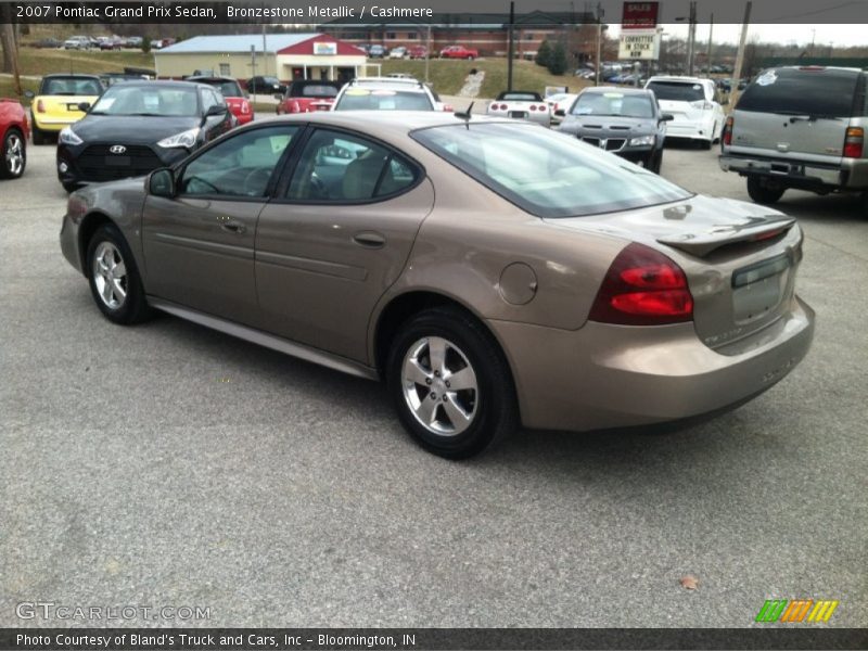 Bronzestone Metallic / Cashmere 2007 Pontiac Grand Prix Sedan