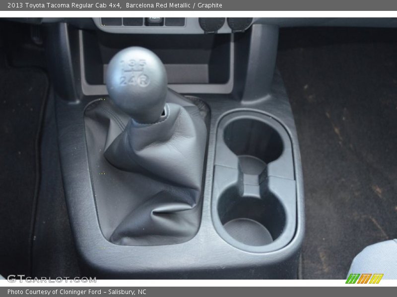 Barcelona Red Metallic / Graphite 2013 Toyota Tacoma Regular Cab 4x4