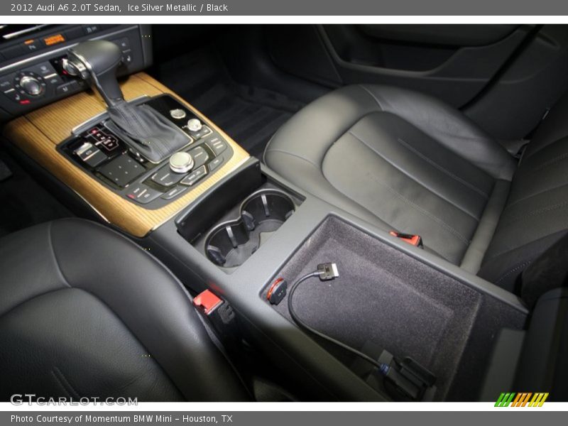Ice Silver Metallic / Black 2012 Audi A6 2.0T Sedan