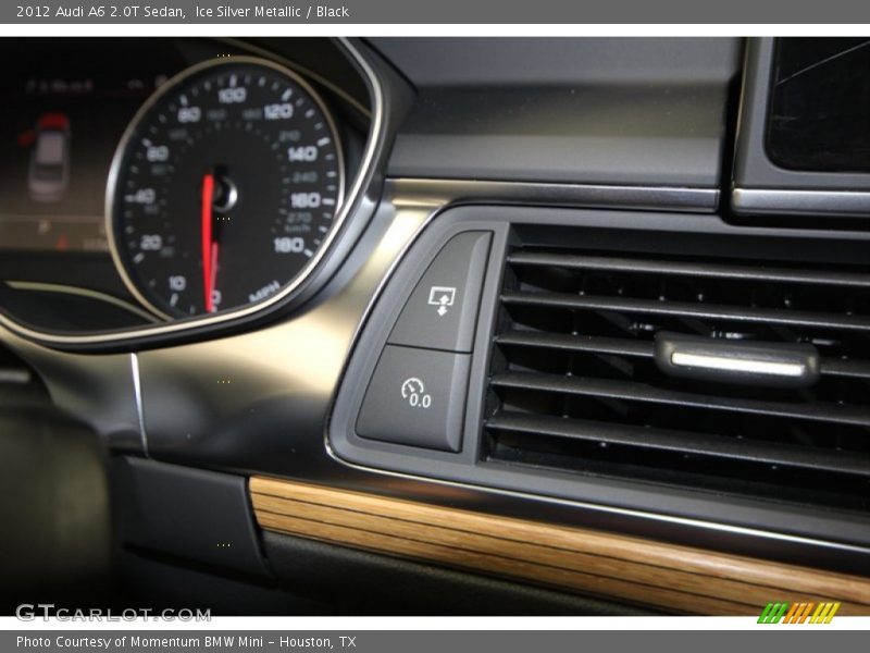 Ice Silver Metallic / Black 2012 Audi A6 2.0T Sedan