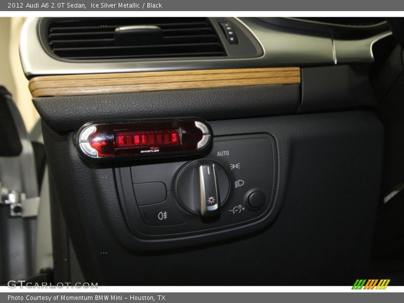 Ice Silver Metallic / Black 2012 Audi A6 2.0T Sedan