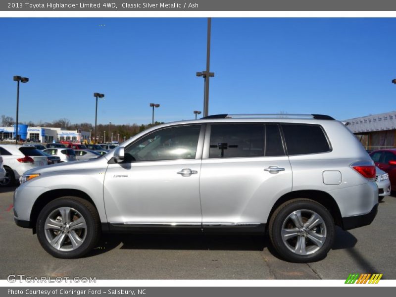  2013 Highlander Limited 4WD Classic Silver Metallic