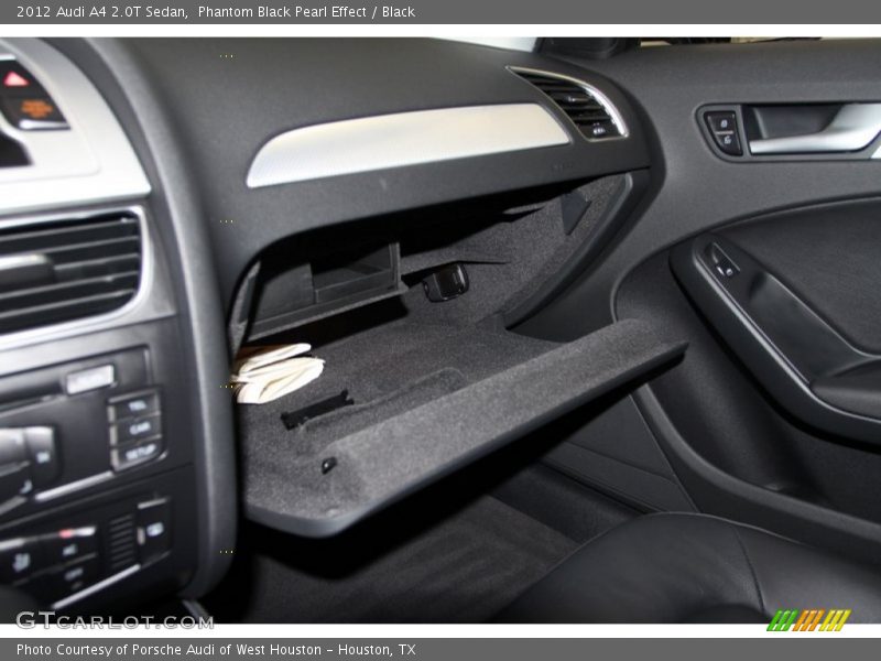 Phantom Black Pearl Effect / Black 2012 Audi A4 2.0T Sedan