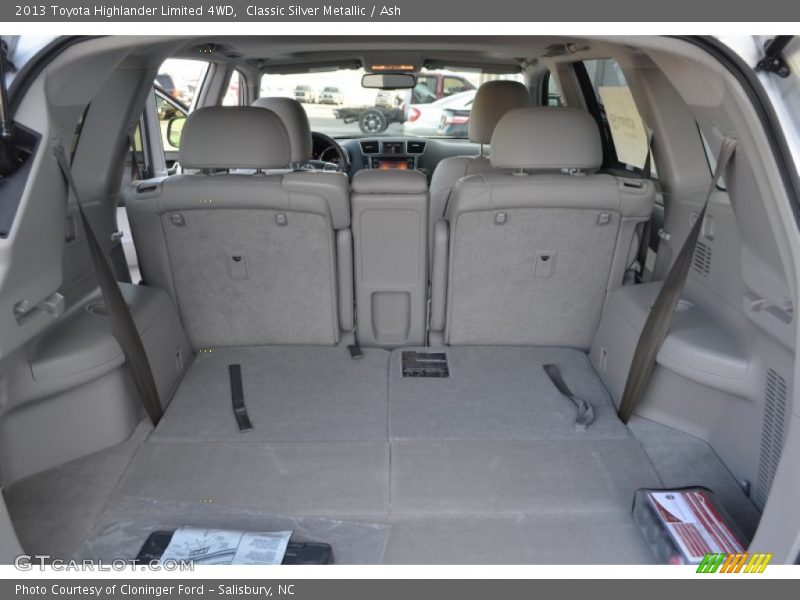 Classic Silver Metallic / Ash 2013 Toyota Highlander Limited 4WD