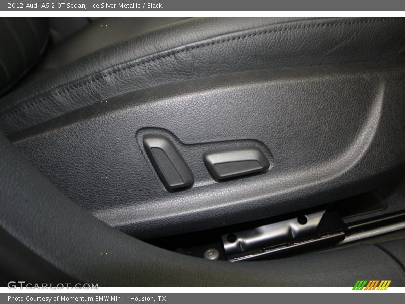 Ice Silver Metallic / Black 2012 Audi A6 2.0T Sedan