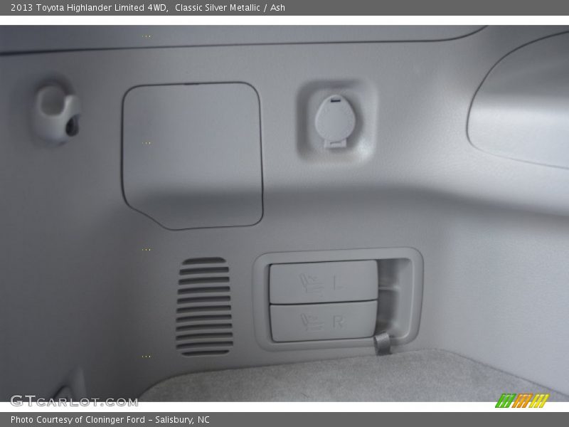 Classic Silver Metallic / Ash 2013 Toyota Highlander Limited 4WD