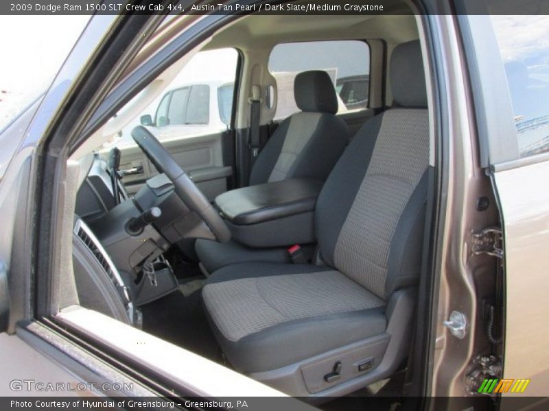 Austin Tan Pearl / Dark Slate/Medium Graystone 2009 Dodge Ram 1500 SLT Crew Cab 4x4