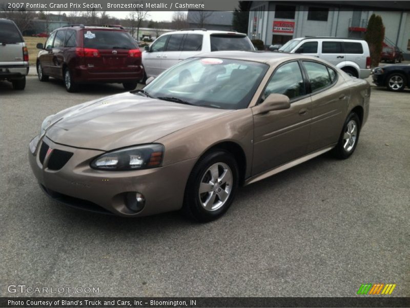 Bronzestone Metallic / Cashmere 2007 Pontiac Grand Prix Sedan