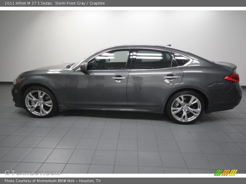  2011 M 37 S Sedan Storm Front Gray