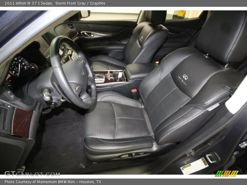  2011 M 37 S Sedan Graphite Interior