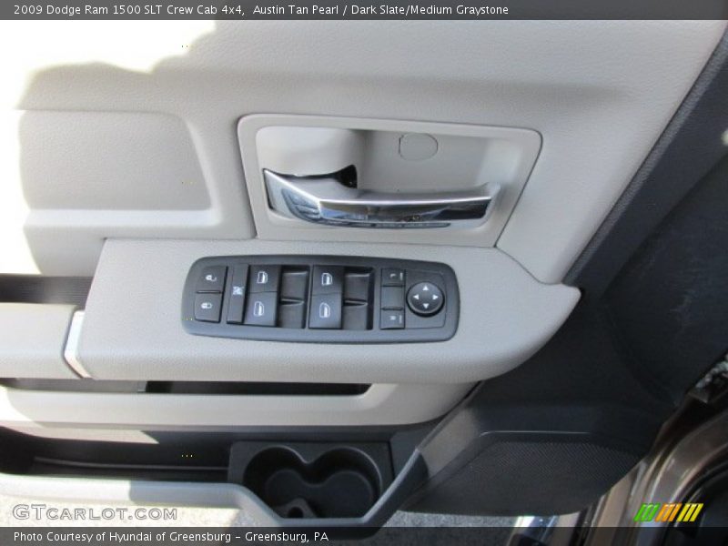 Austin Tan Pearl / Dark Slate/Medium Graystone 2009 Dodge Ram 1500 SLT Crew Cab 4x4