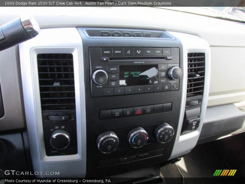 Austin Tan Pearl / Dark Slate/Medium Graystone 2009 Dodge Ram 1500 SLT Crew Cab 4x4