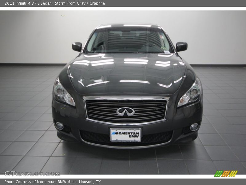 Storm Front Gray / Graphite 2011 Infiniti M 37 S Sedan
