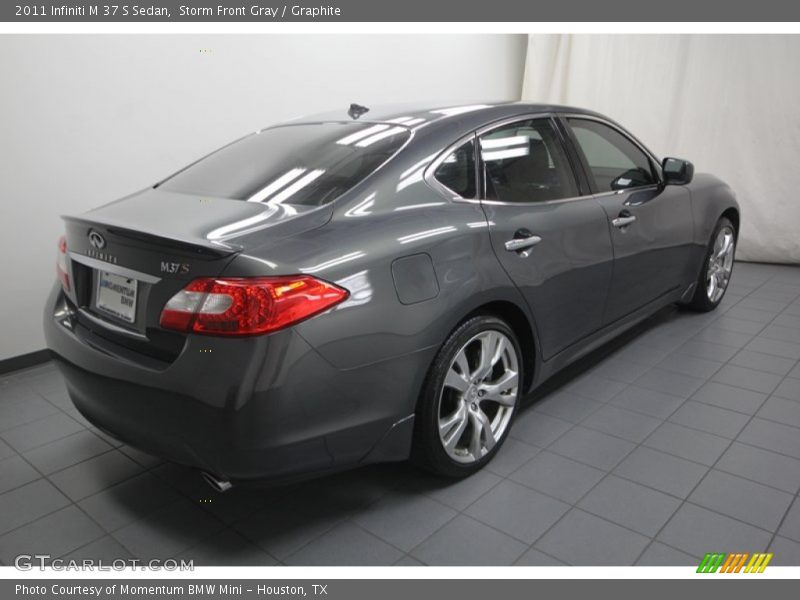 Storm Front Gray / Graphite 2011 Infiniti M 37 S Sedan