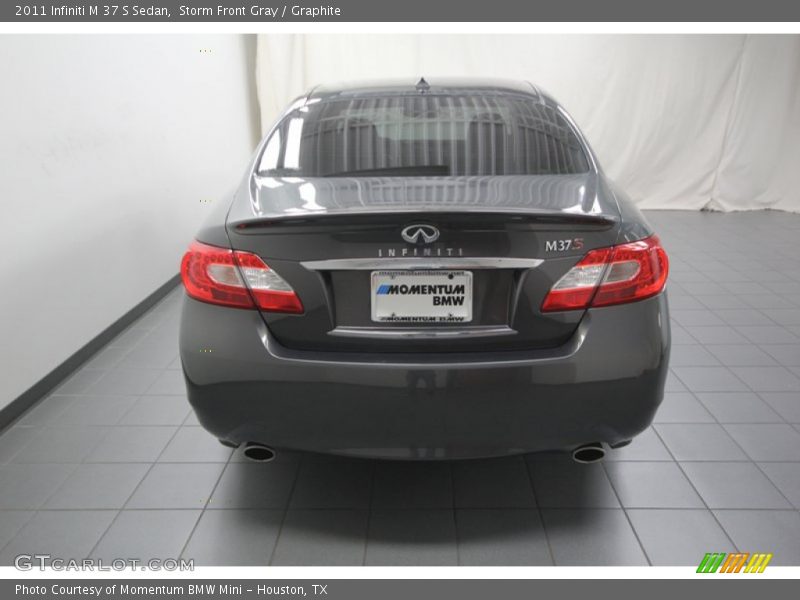 Storm Front Gray / Graphite 2011 Infiniti M 37 S Sedan