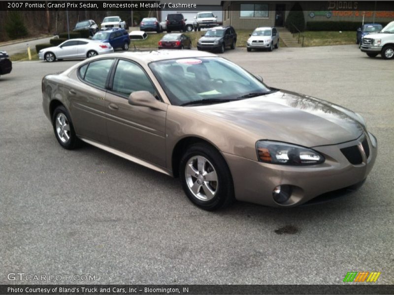 Bronzestone Metallic / Cashmere 2007 Pontiac Grand Prix Sedan