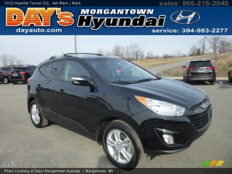 Ash Black / Black 2013 Hyundai Tucson GLS