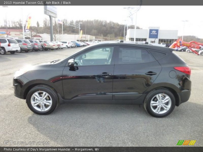 Ash Black / Black 2013 Hyundai Tucson GLS