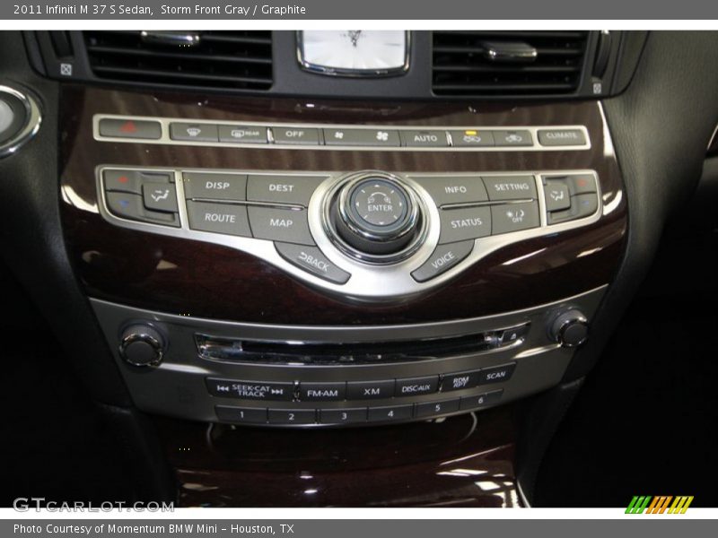 Controls of 2011 M 37 S Sedan