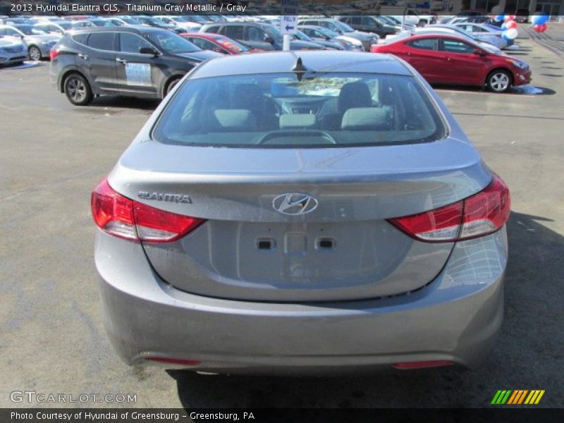 Titanium Gray Metallic / Gray 2013 Hyundai Elantra GLS