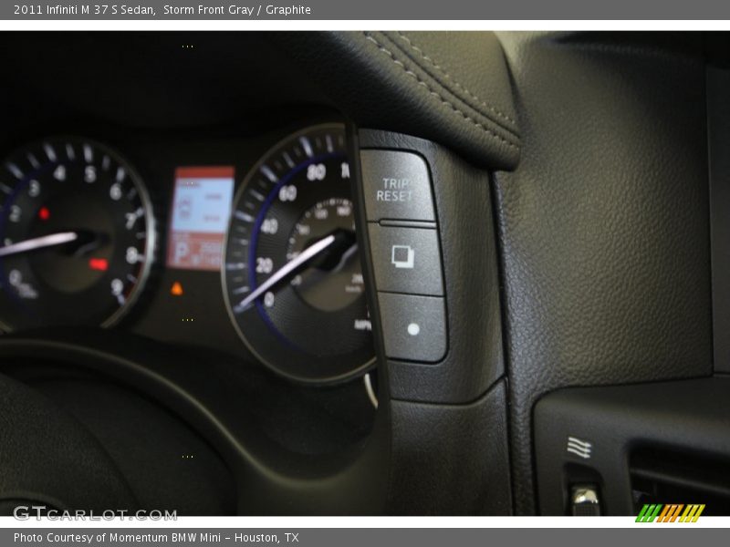 Storm Front Gray / Graphite 2011 Infiniti M 37 S Sedan