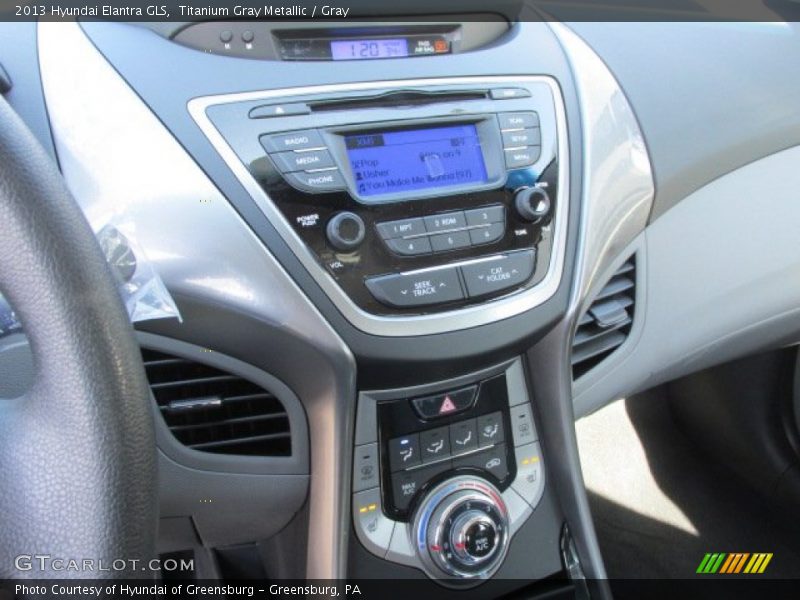 Titanium Gray Metallic / Gray 2013 Hyundai Elantra GLS