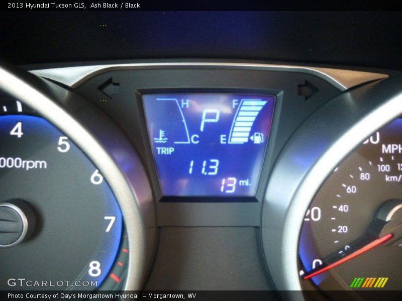 Ash Black / Black 2013 Hyundai Tucson GLS