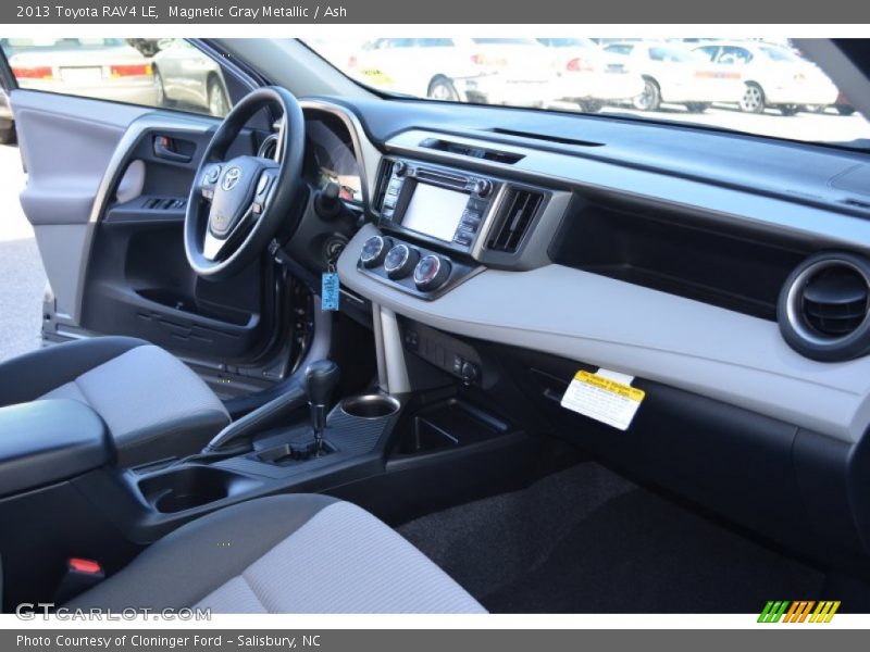 Dashboard of 2013 RAV4 LE