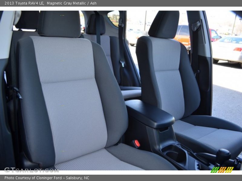 Front Seat of 2013 RAV4 LE
