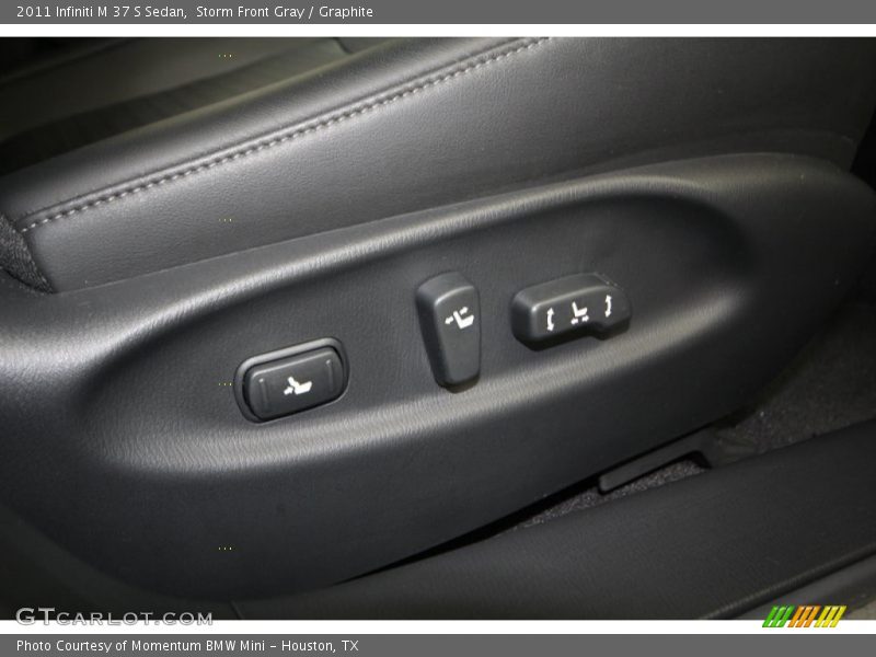 Storm Front Gray / Graphite 2011 Infiniti M 37 S Sedan