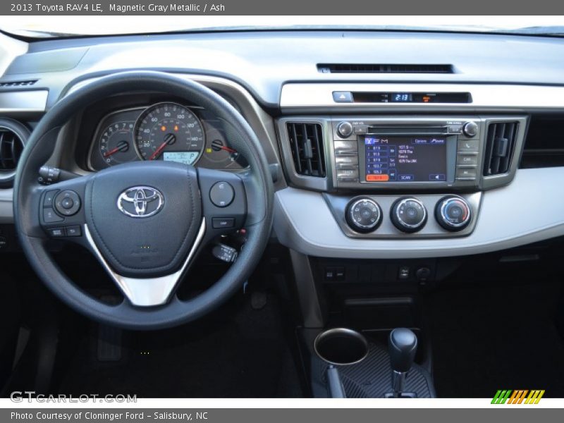 Dashboard of 2013 RAV4 LE
