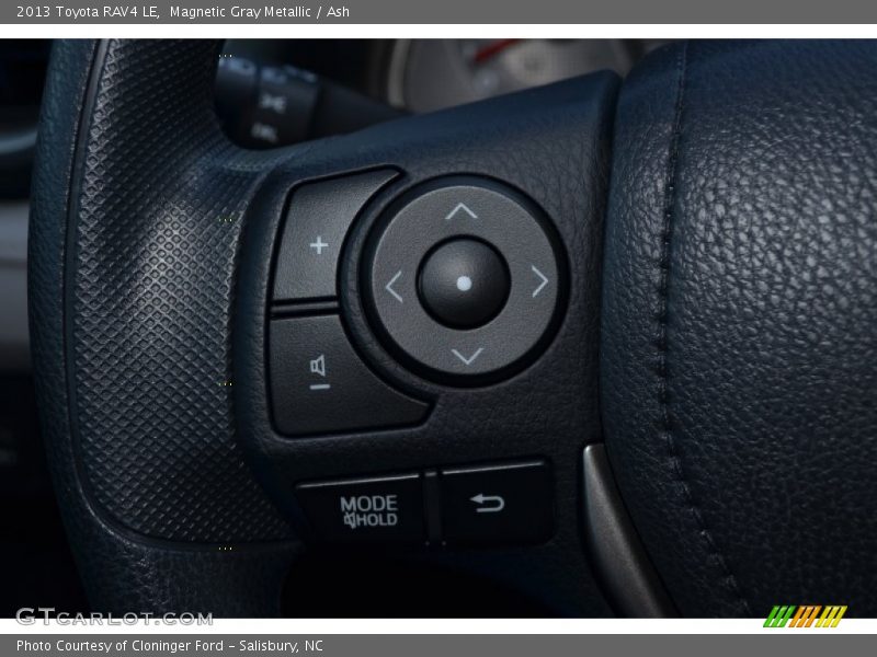 Controls of 2013 RAV4 LE