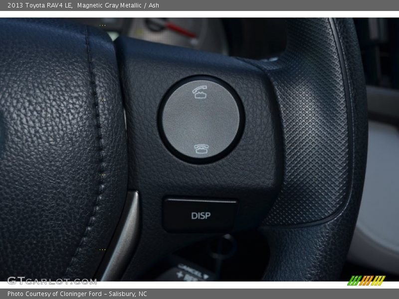 Controls of 2013 RAV4 LE