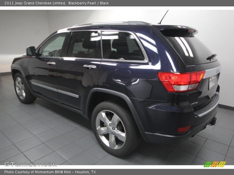 Blackberry Pearl / Black 2011 Jeep Grand Cherokee Limited