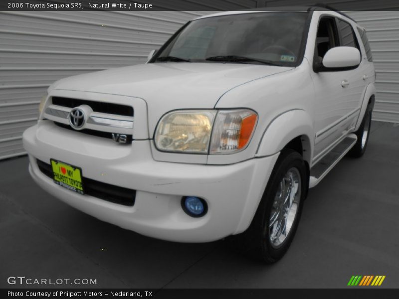 Natural White / Taupe 2006 Toyota Sequoia SR5