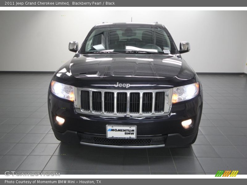 Blackberry Pearl / Black 2011 Jeep Grand Cherokee Limited