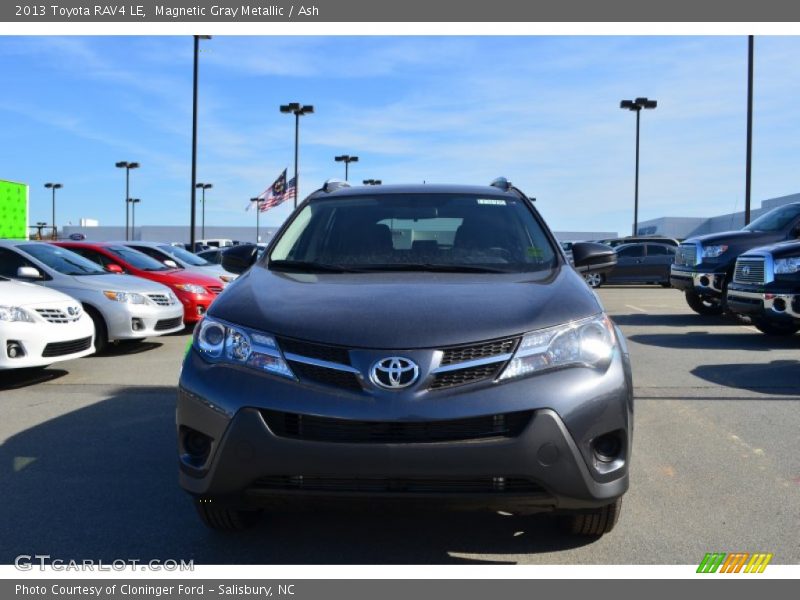Magnetic Gray Metallic / Ash 2013 Toyota RAV4 LE