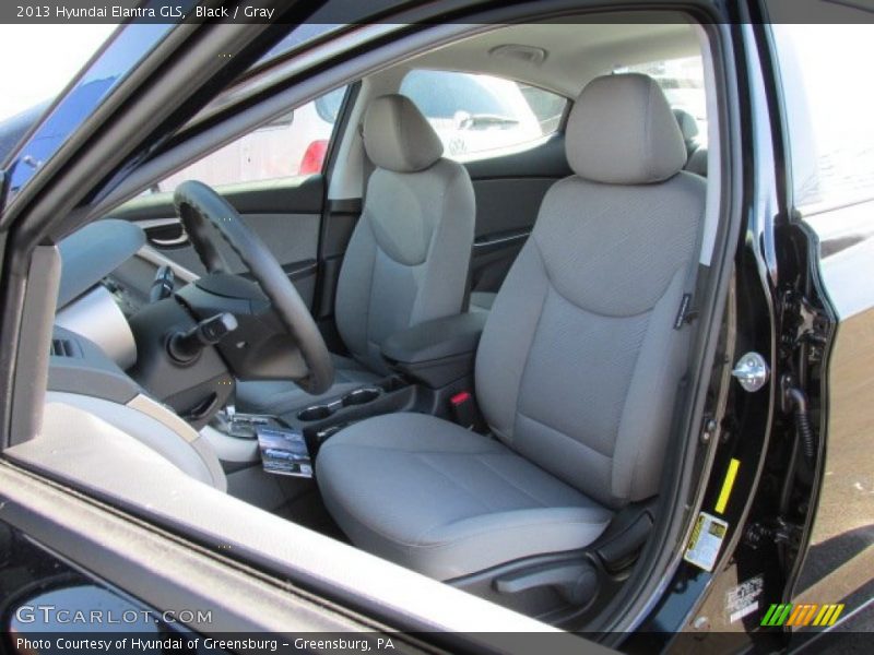 Black / Gray 2013 Hyundai Elantra GLS