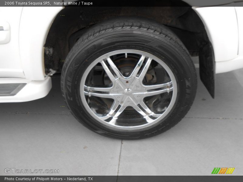Natural White / Taupe 2006 Toyota Sequoia SR5