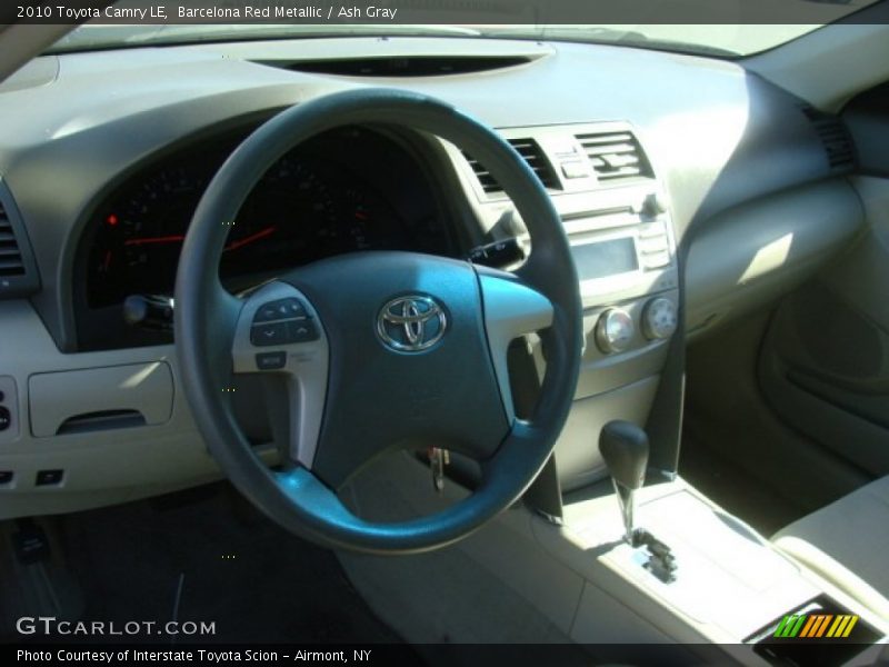 Barcelona Red Metallic / Ash Gray 2010 Toyota Camry LE