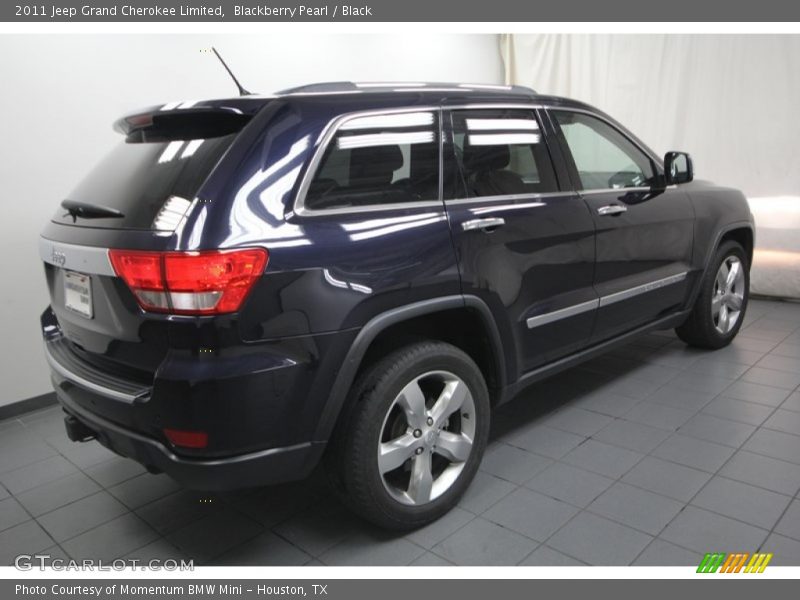 Blackberry Pearl / Black 2011 Jeep Grand Cherokee Limited