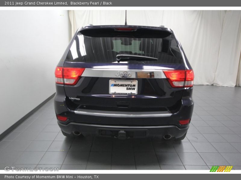 Blackberry Pearl / Black 2011 Jeep Grand Cherokee Limited