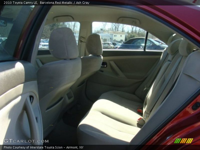 Barcelona Red Metallic / Ash Gray 2010 Toyota Camry LE