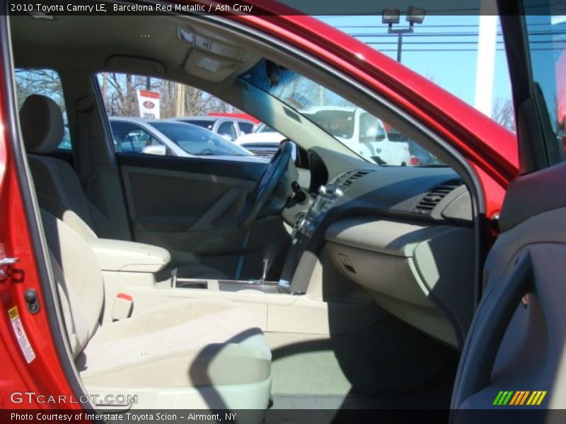 Barcelona Red Metallic / Ash Gray 2010 Toyota Camry LE