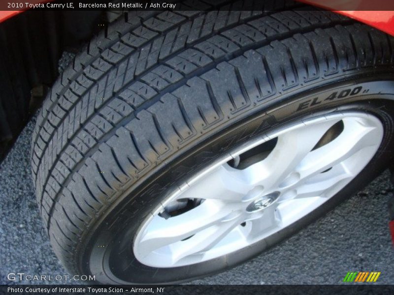 Barcelona Red Metallic / Ash Gray 2010 Toyota Camry LE