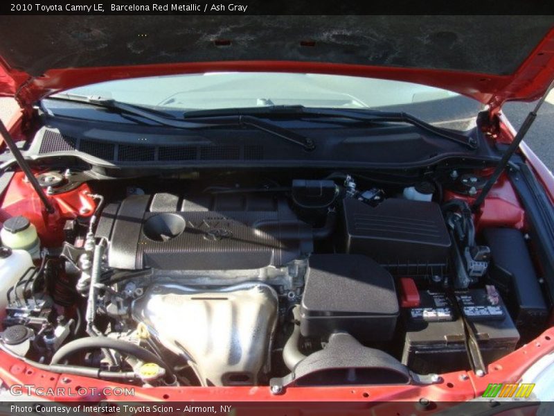 Barcelona Red Metallic / Ash Gray 2010 Toyota Camry LE