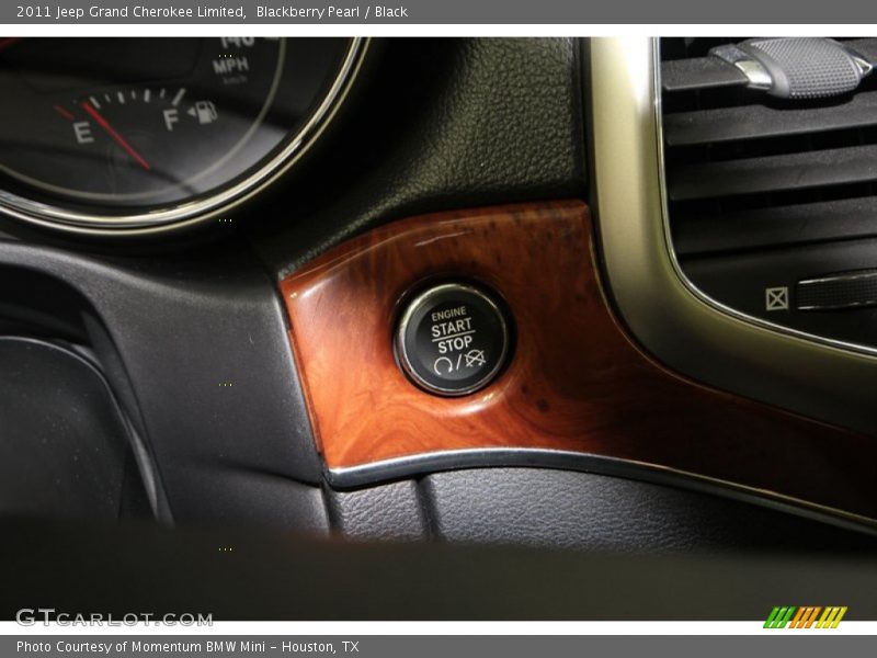 Blackberry Pearl / Black 2011 Jeep Grand Cherokee Limited