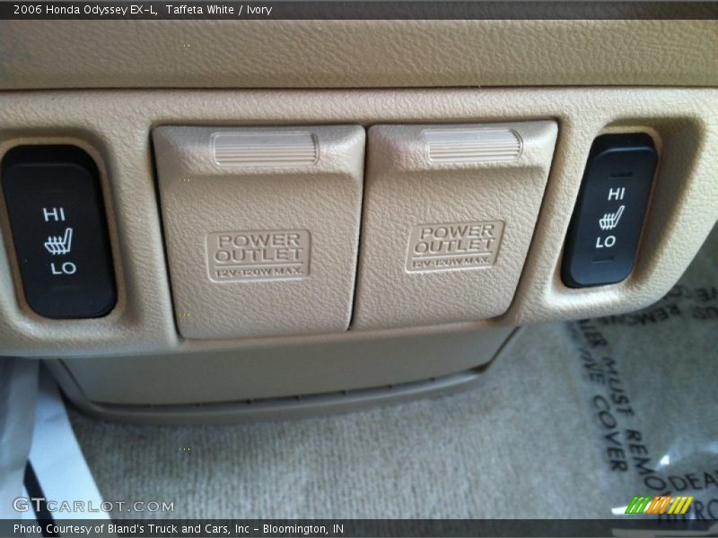 Controls of 2006 Odyssey EX-L