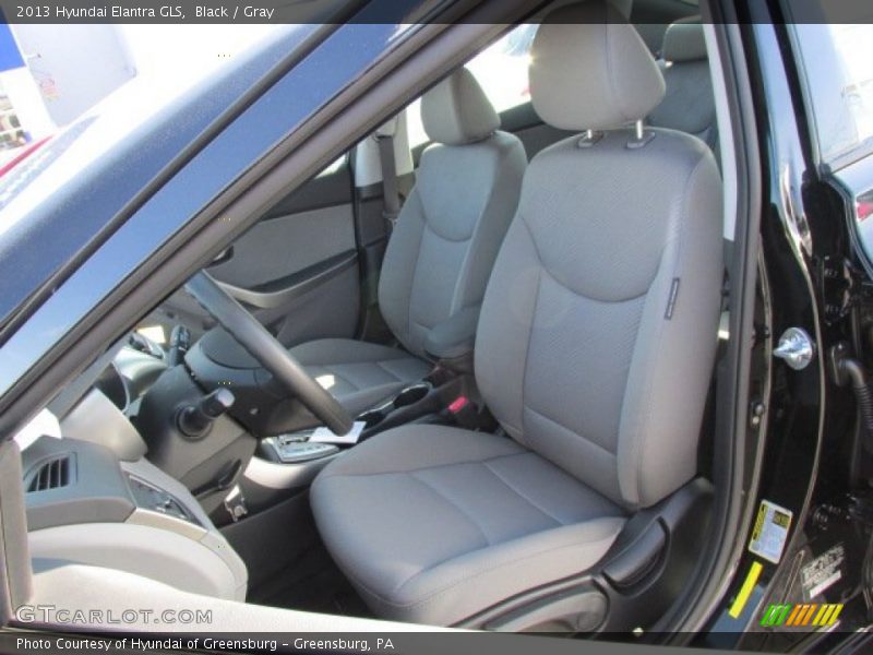 Black / Gray 2013 Hyundai Elantra GLS